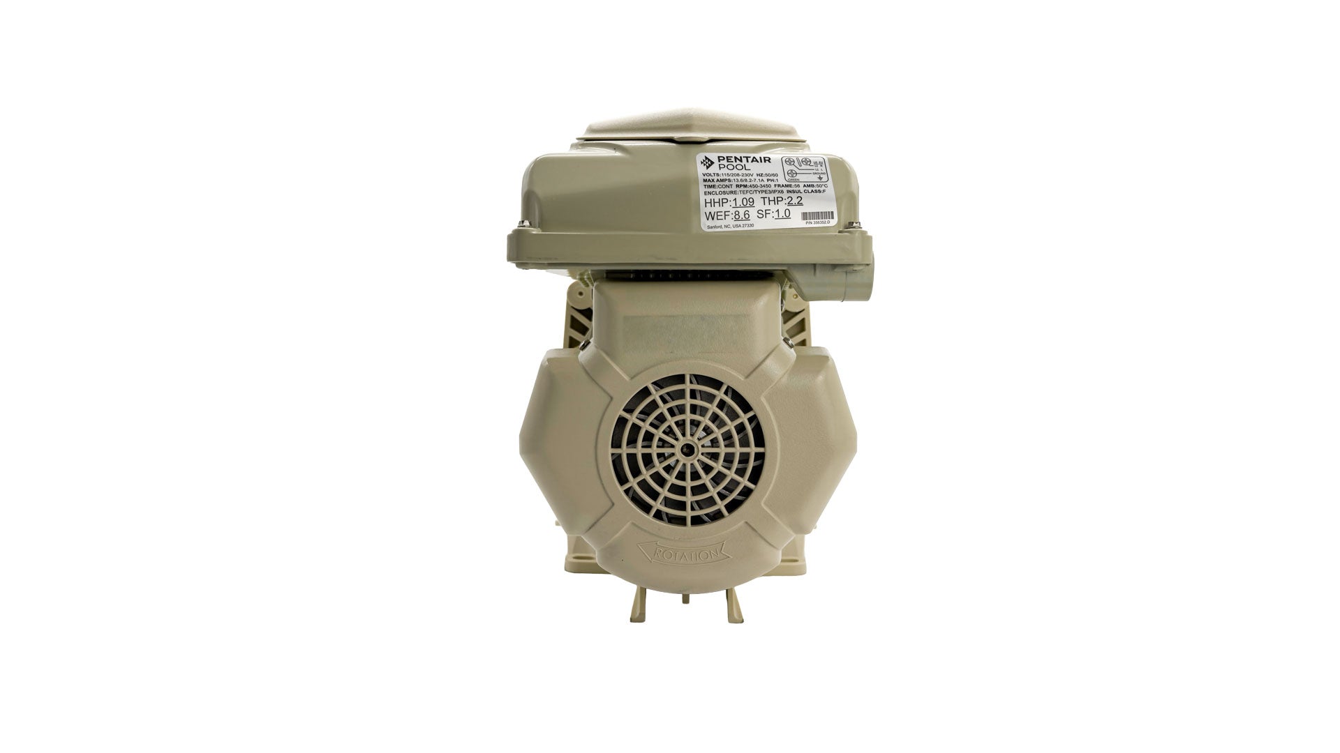 Pentair SuperFlo VST Variable Speed Pool Pump 1.5 HP 115/230V | 342002