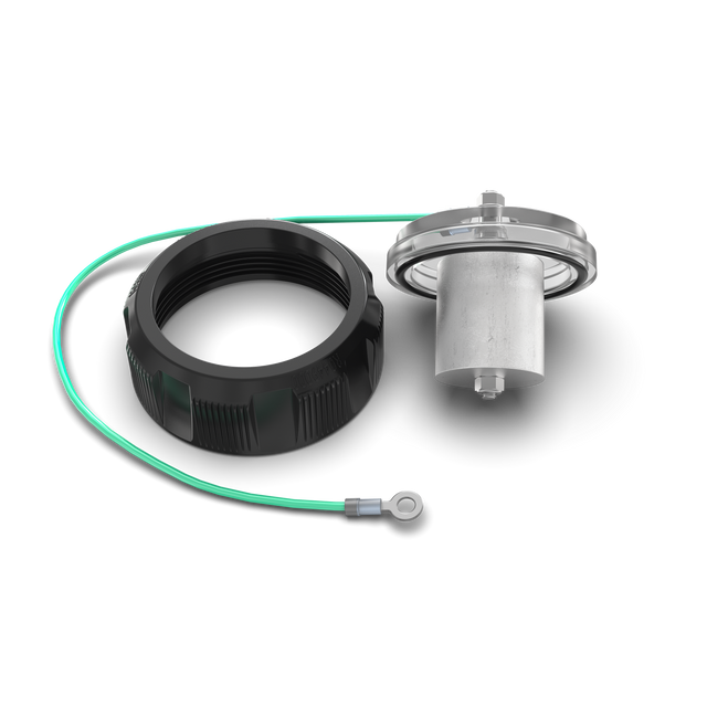 Jandy R0965100 sacrificial anode kit with union nut and bonding wire — manufacturer product view; heater not included