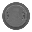Jandy TC3 3-3-113 ThreadCare flush-mount pool/spa return inlet, Charcoal Gray, manufacturer product photo