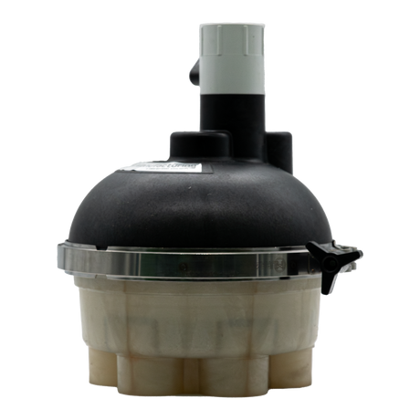 Top feed complete 1.5-inch 6-port actuator T-valve with QuikStop for Pentair in-floor pool systems