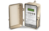 Pentair SolarTouch 521590 control unit with open hinged cover, LCD and keypad