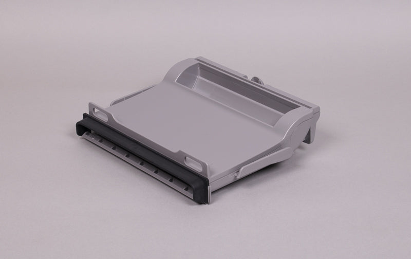 Polaris R0865100 gray filter canister inlet housing with black inlet edge