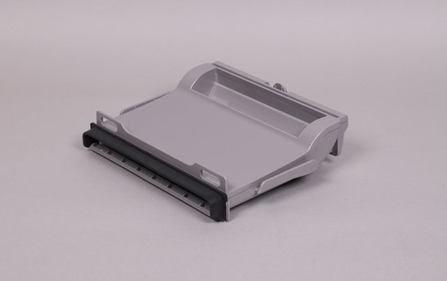 Polaris R0865100 gray filter canister inlet housing with black inlet edge