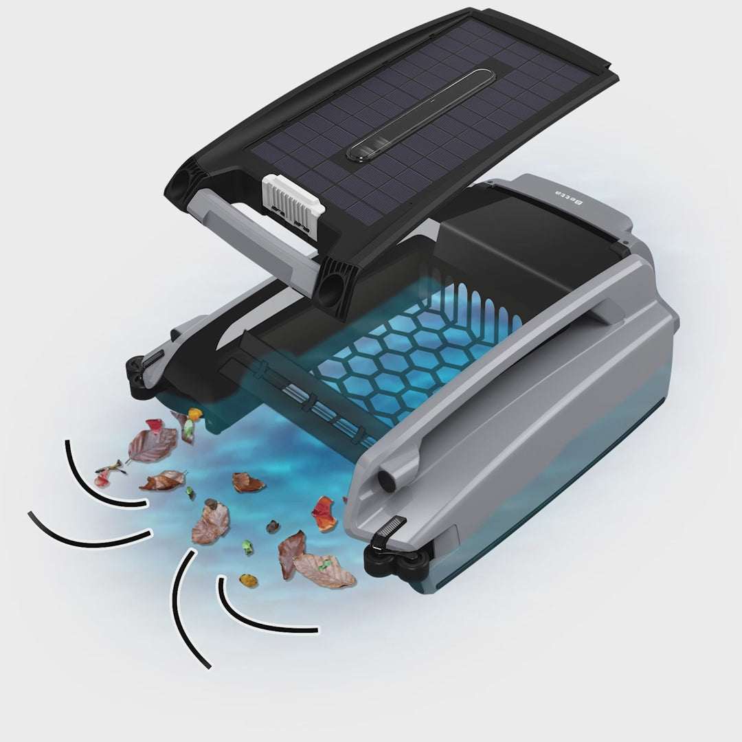 Betta SE Plus - Solar Powered Smart Robotic Pool Skimmer | BETTASE+