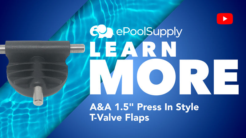 1.5" Press In Style T-Valve Flaps (New Style) - Pentair In-Floor(A&A) | 582557