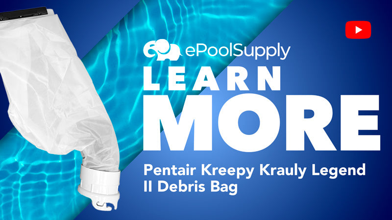 Pentair Kreepy Krauly Legend / Legend II / Platinum Fine Mesh Bag - Mechanical lock | 360002