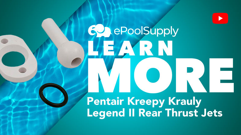 Pentair Kreepy Krauly Legend and Legend II Thrust Jet Repair Kit - Includes EC130, EC135 and E18