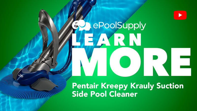 pentair kreepy krauly pool cleaner: whats in the box