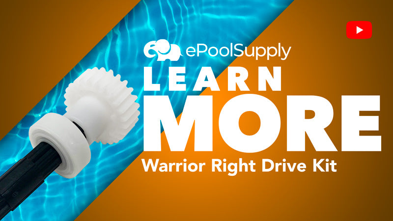 Video for Pentair Kreepy Krauly Warrior / Rebel Right Drive Kit - ePoolSupply