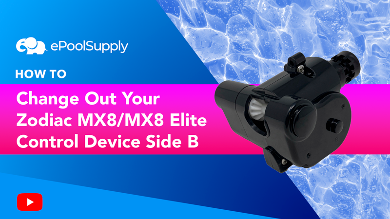 Zodiac MX8 Elite and Original Models Direction Control Device, Side B