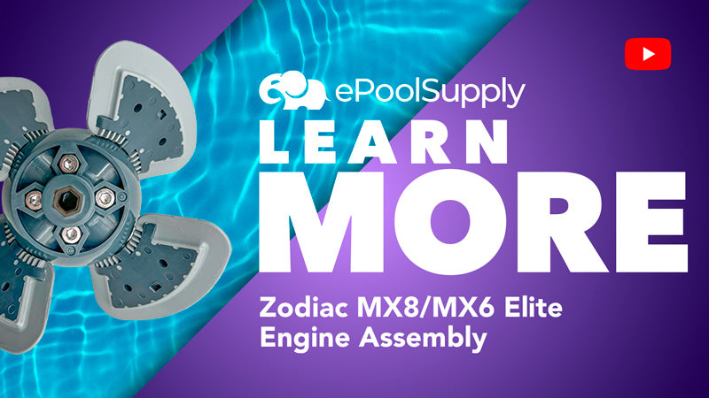 Zodiac MX8/MX6 Elite and Original Models Engine Assembly