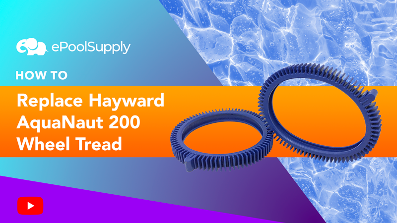 Hayward AquaNaut 200 400 & 450 Wheel Tread - Super - Blue Met (2 Pack) | PVXS11PK2-234