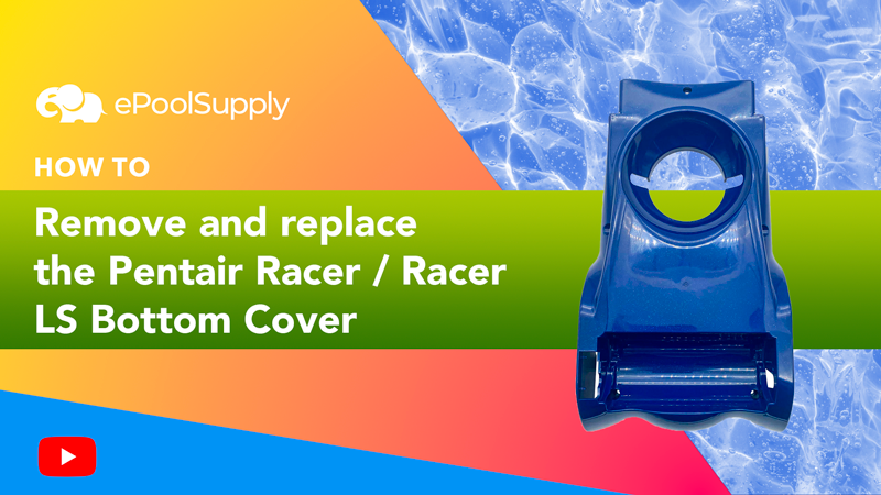 Pentair Racer Pressure Side Cleaner Bottom Cover Kit | 360231