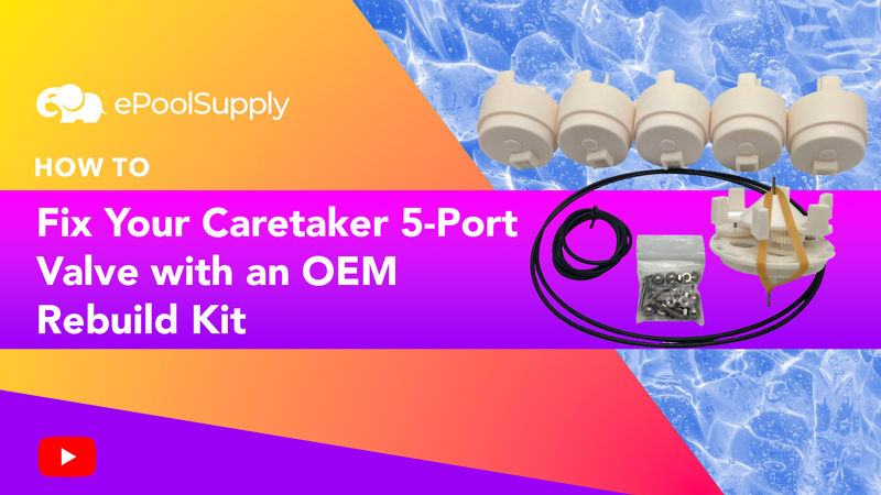 Caretaker 5-Port Water Valve Rebuild Kit | 5-9-2001