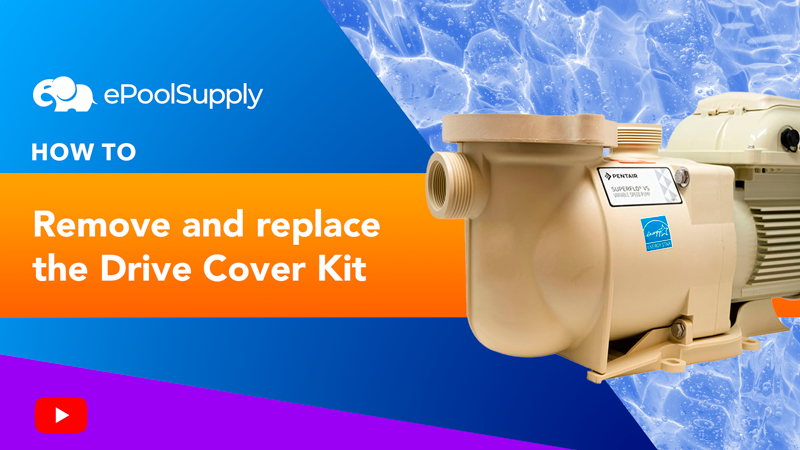 Pentair SuperFlo VS 1.5HP Variable Speed Pool Pump Drive Cover Kit - Quick Fix