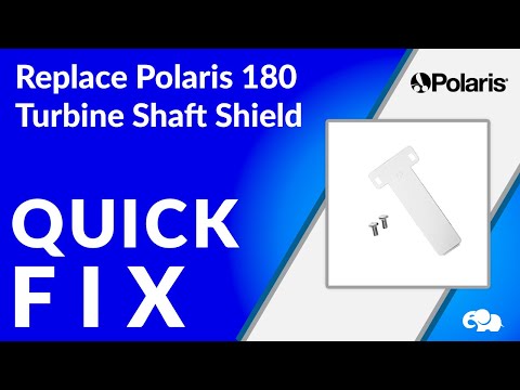 Polaris Vac-Sweep 280 / 180 / 280 TankTrax Pressure Cleaner Turbine Shaft Shield