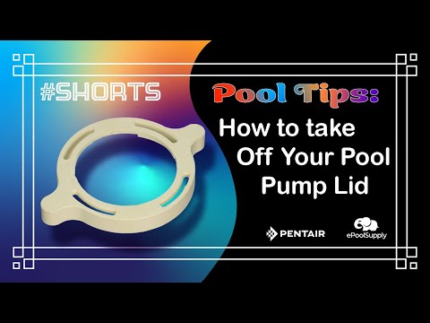 Pool Tips: Pentair Pump - How to Change the Pump Lid video