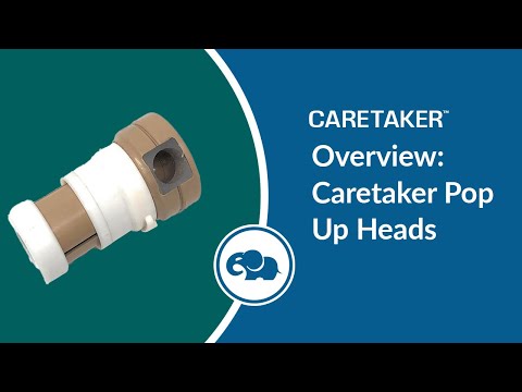 Caretaker 99 Complete 2" Cleaning Head (Light Gray) | 5-9-551