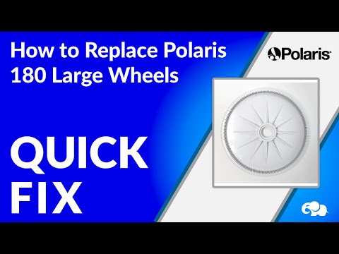Polaris Vac-Sweep 280 / 180 / 280 TankTrax Pressure Cleaner Wheel, Large (No Bearings Incl.)