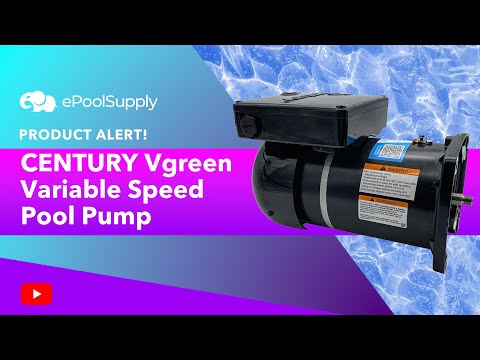 CENTURY Vgreen Variable Speed Pool Pump 48Y TEFC Motor 1.3HP 115/230V 1 Ph 50Hz || EVQ130
