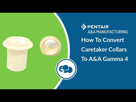 Caretaker 99 In-Floor Cleaning Head Collar 2" (Light Cream)