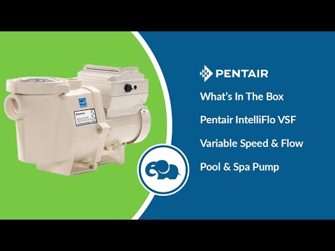 Pentair IntelliFlo VSF Variable Speed Pool Pump - What's In The Box video