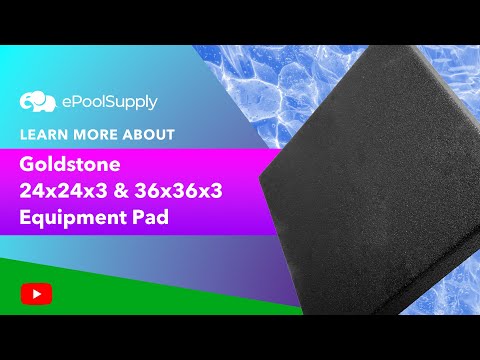 Goldstone 24 x 24 x 3 Equipment Pad | GSI24243