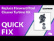 Hayward PoolVac Classic Turbine Kit with Bearings | AXV112P