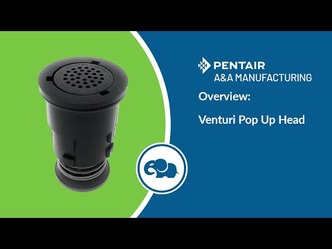 G4V (Venturi) Pop-Up Head (Euro Blue) - Pentair In-Floor(A&A)