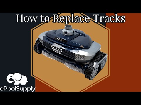 Polaris ATLAS Suction Side Pool Cleaner - how to replace tracks