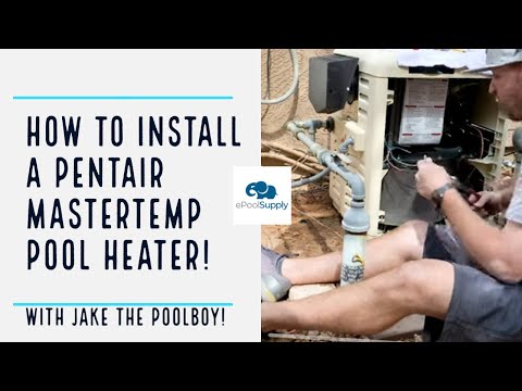 Pentair MasterTemp Pool Heater 200,000 BTU Propane Low Nox | 460731