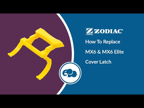 Zodiac MX6 Elite and Original Models Cover Latch