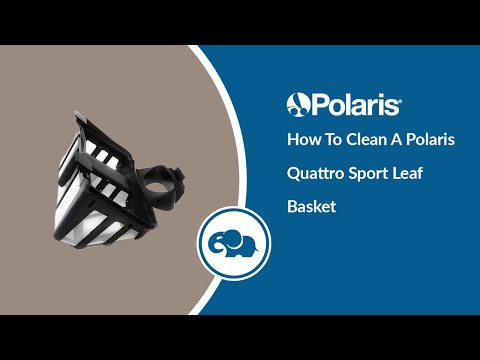 Polaris Quattro Sport: How To Clean Leaf Basket - ePoolSupply