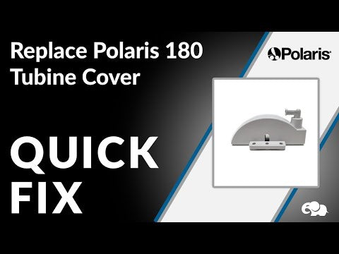 Polaris Vac-Sweep 280 / 180 / 280 TankTrax Pressure Cleaner Turbine Cover w/ Elbow