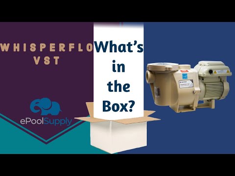 Brand New Pentair WhisperFlo VST Variable Speed Pool Pump 011533 - What's In The Box video