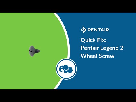 Pentair Kreepy Krauly Legend and Legend II Wheel Screw Plastic