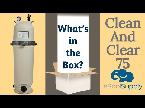 Pentair Clean & Clear Cartridge Filter 75 - What's In The Box video