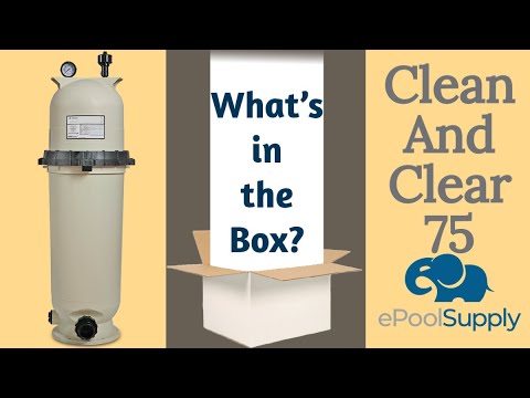 Pentair Clean & Clear Cartridge Filter 75 - What's In The Box video