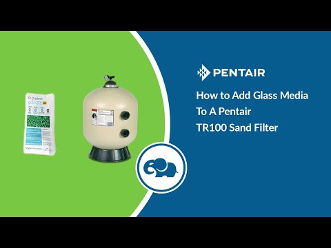 How to Add Glass Media to a Pentair TR100 Sand Filter video