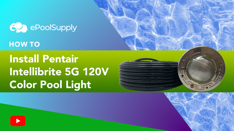 How to Install a Pentair Intellibrite 5G 120V Color Pool Light video