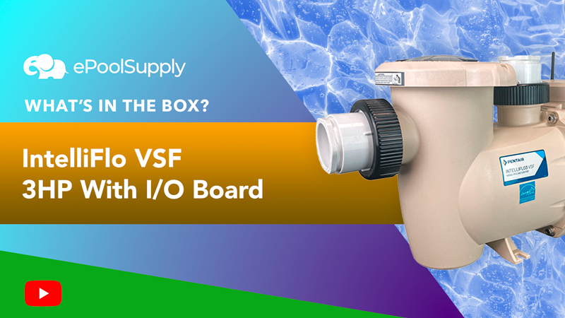 Pentair IntelliFlo3 VSF 3.0HP with I/O Board 011076 - What's In The Box video