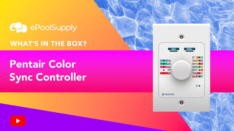 Pentair Color Sync Waterproof Outdoor LED Color Pool and Spa Light Controller || 618031