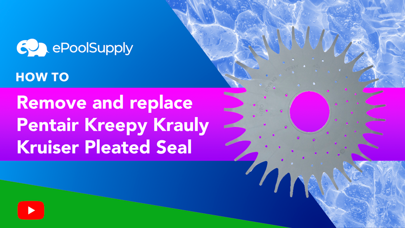 Pentair Kreepy Krauly Kruiser 18 in. Vacuum Seal Kit || K12442