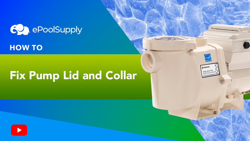 Pentair IntelliFlo Variable Speed Pool Pump Lid and Collar - Quick Fix video