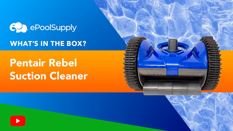 What's In The Box - Pentair Rebel Suction Side Pool Cleaner (360473) - ePoolSupply