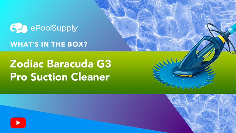 Zodiac G3 PRO Suction Side Cleaner | W03000TR