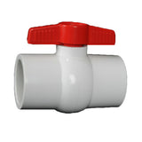 1" PVC Compact Ball Valve SOC | QVC1010SSEW