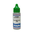 Taylor R-0009-A sulfuric acid reagent bottle with green dropper cap, 0.75 oz.
