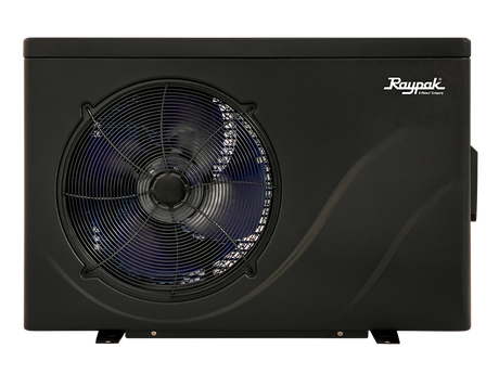 Raypak CROSSWIND-65-I-R Crosswind 50-I and 65-I horizontal discharge pool heat pump.