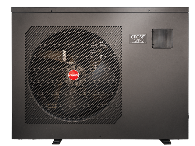 Raypak CROSSWIND-H90HCIN0-R Crosswind 50K, 70K, and 90K horizontal discharge heat pump.